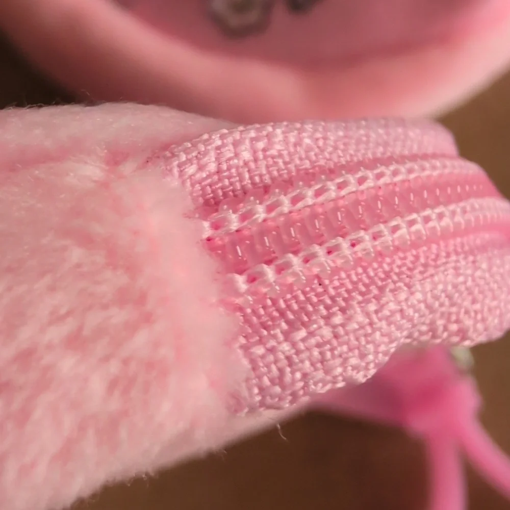 Adorable Pink Character Coin Pouches